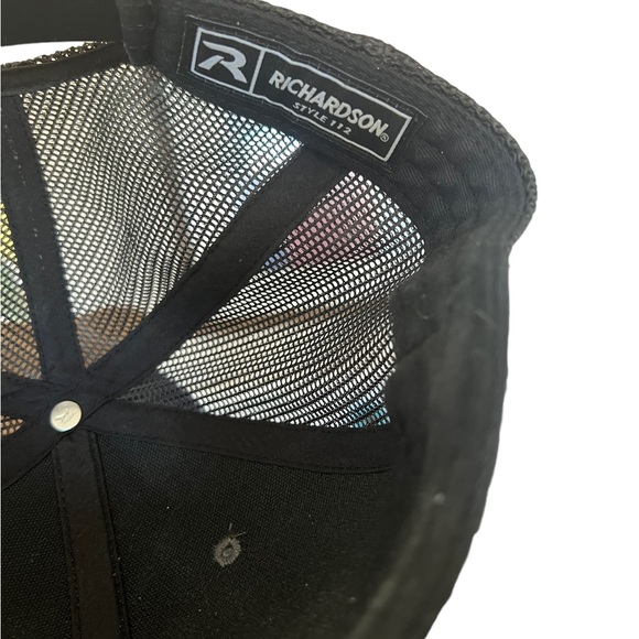 Arizona State 48 curved trucker hat by Richardson excellent condition grey red - Picture 4 of 4